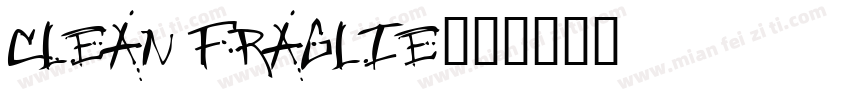 CLEAN FRAGLIE字体转换